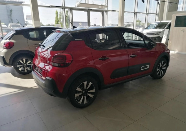 Citroen C3 cena 82900 przebieg: 3, rok produkcji 2024 z Dobre Miasto małe 37